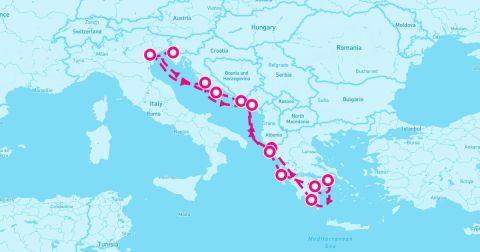 Vodice Cruise Port - 14 Night Adriatic & Grecian Gems (Athens Roundtrip)