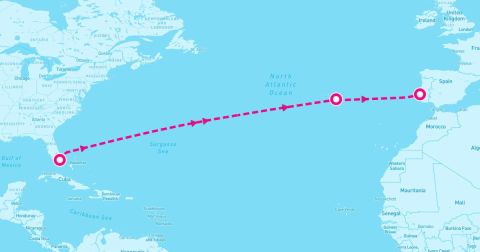 Ponta Delgada Cruise Port - 12 Night Atlantic Crossing (Miami To Lisbon)