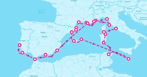 La Ciotat Cruise Port - 28 Night Mediterranean Magic (Lisbon To Rome)