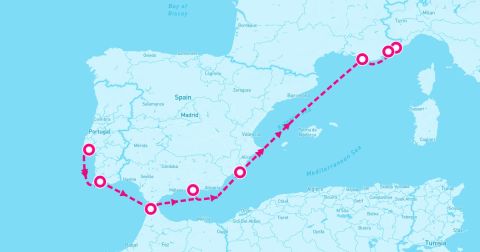 La Ciotat Cruise Port - 8 Night Mediterranean Magic (Lisbon To Monte Carlo)