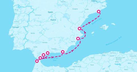 Puerto Banus Cruise Port - 7 Night Spanish Riviera Revealed (Malaga To Barcelona)