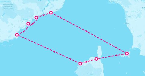 Calvi Cruise Port - 7 Night French Riviera & Corsica Dream (Nice Roundtrip)