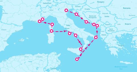 St. Florent Cruise Port - 14 Night Grand Mediterranean & Adriatic Explorer (Nice To Venice)