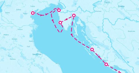 Primosten Cruise Port - 7 Night Dalmatian Coast Discovery (Venice To Dubrovnik)