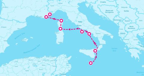 St. Florent Cruise Port - 7 Night Best Of The Mediterranean Isles (Valletta To Nice)