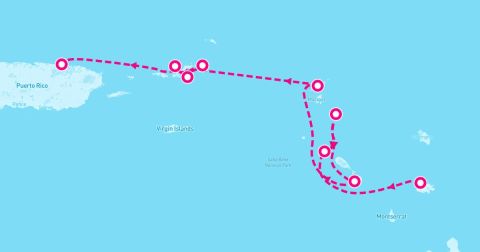 St. Eustatius Cruise Port - 7 Night British Islands Discovery (St Johns To San Juan)