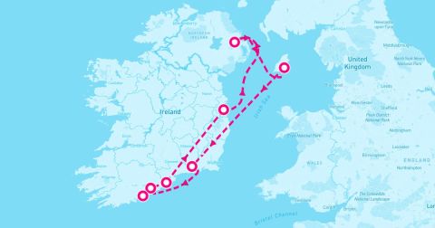 Youghal Cruise Port - 7 Night Irresistible Ireland (Dublin Roundtrip)