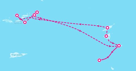 Saba Cruise Port - 7 Night St. Barths & Caribbean Gems (Marigot Roundtrip)