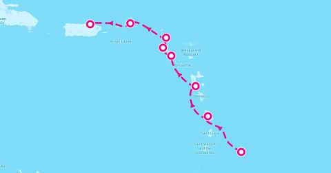 St. Eustatius Cruise Port - 7 Night Windward & British Virgin Islands (Bridgetown To San Juan)