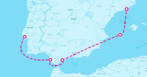 Puerto Banus Cruise Port - 7 Night Portugal To The Spanish Riviera (Lisbon To Barcelona)