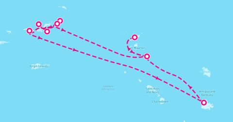 Leverick Bay Cruise Port - 7 Night St. Barths & Caribbean Gems (St. Thomas Roundtrip)