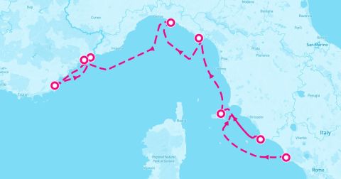 Porto Ercole Cruise Port - 7 Night French & Italian Riviera Dream (Rome To Nice)