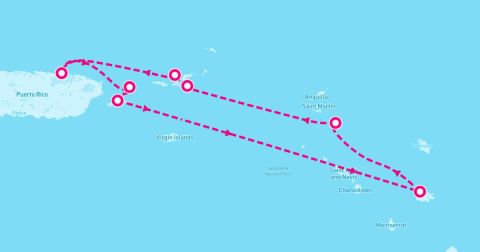 Culebra Cruise Port - 7 Night Best Of The Virgin Islands & St. Barths (San Juan Roundtrip)