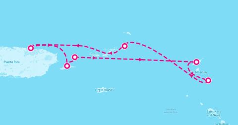 Culebra Cruise Port - 7 Night St. Barths New Years Ii (San Juan Roundtrip)