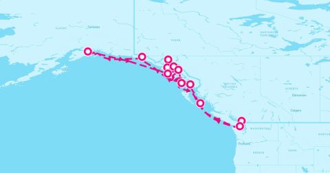 Cruise Holkham Bay Cruise Port - 14 Night Explore The Frontier (Vancouver Roundtrip)