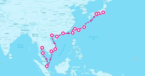 Hong Gai Cruise Port - 22 Night Eastern Elegance (Tokyo To Bangkok)