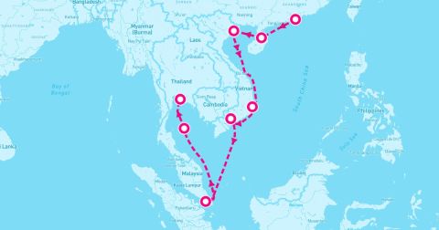 Hong Gai Cruise Port - 12 Night Skyscrapers & Sanctuaries (Hong Kong To Bangkok)