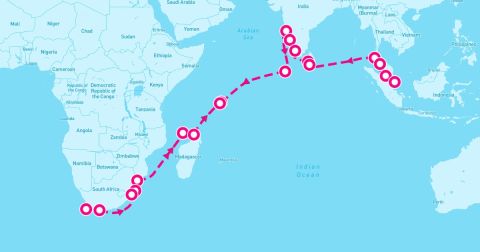 New Mangalore Port Cruise Port - 30 Night Indian Ocean Exploration (Singapore To Cape Town)