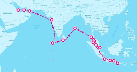 Cruise Bay Of Bengal Cruise Port - 27 Night Minarets & Mandalas (Doha To Bali)