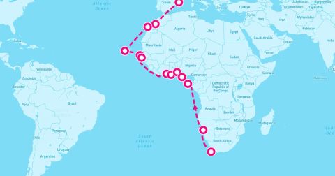 Cruise Gulf Of Guinea Cruise Port - 24 Night West Africa Passage (Cape Town To Barcelona)