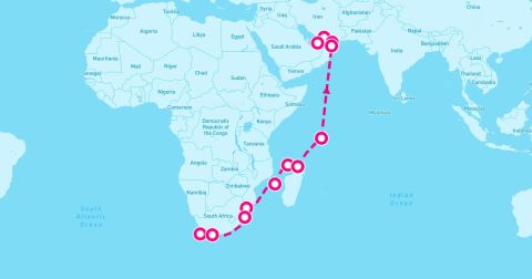 Khasab Cruise Port - 19 Night Savannas Dunes & Deserts (Cape Town To Abu Dhabi)