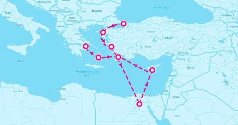 Rhodes Cruise Port - 10 Night Marvels Of Antiquity (Istanbul To Athens)
