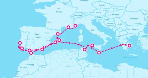 Almeria Cruise Port - 17 Night Mediterranean Mystique (Athens To Monte Carlo)