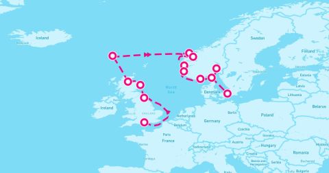 Cruise Skagerrak Cruise Port - 14 Night Norwegian Escapes (Southampton To Copenhagen)