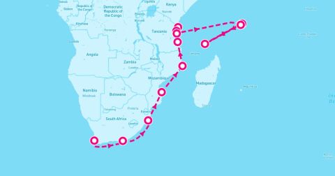 Assumption Cruise Port - 20 Night Africa (Cape Town To Mahe)