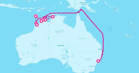 Ashmore Reef Cruise Port - 10 Night Australia (Darwin Roundtrip)