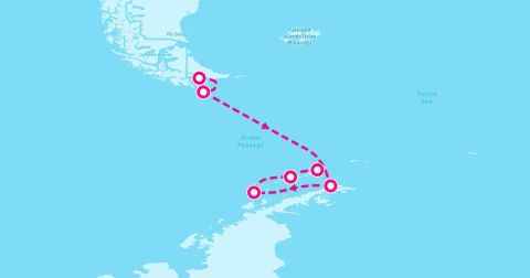 Cruise The Antarctic Sound Cruise Port - 18 Night Antarctica (Puerto Williams Roundtrip)