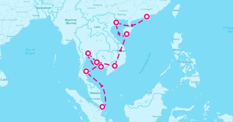 Sanya Cruise Port - 16 Night Southeast Asian Splendor (Singapore To Hong Kong)