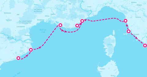 Piombino Cruise Port - 7 Night Yachting Havens (Barcelona To Rome)