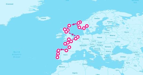 Concarneau Cruise Port - 20 Night Wine Country To Fjords (Lisbon To Oslo)