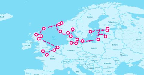 Aalborg Cruise Port - 24 Night Majestic Northern Seas (London To Stockholm)