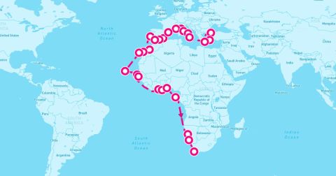 Santa Cruz De Tenerife Cruise Port - 39 Night Ottoman & African Dream (Istanbul To Cape Town)