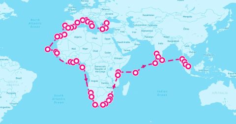 Zanzibar Cruise Port - 69 Night Extravagant Explorer (Istanbul To Singapore)