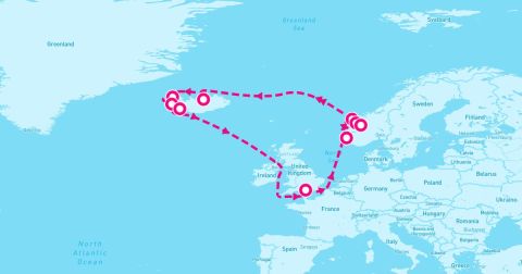 Grundarfjordur Cruise Port - 14 Night Iceland & Norway (Southampton Roundtrip)