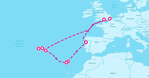 Leixoes Cruise Port - Galicia and the Solar Eclipse