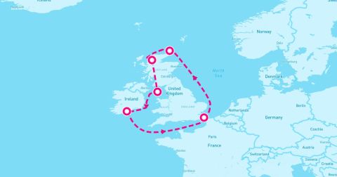 Kirkwall Cruise Port - Summer Scenes of the British Isles