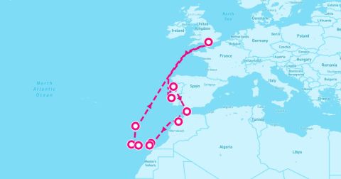 Leixoes Cruise Port - Portugal, Morocco and the Canaries