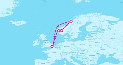 Eidford Cruise Port - Hidden Norway