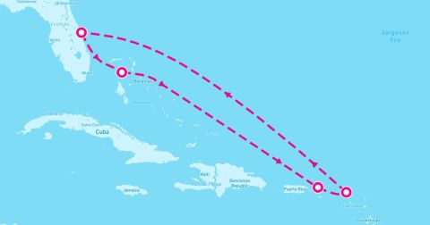 Philipsburg Cruise Port - 7 Night Eastern Caribbean & Perfect Day (Port Canaveral Roundtrip)