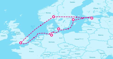 Portsmouth Cruise Port - 14 Night Baltic Wonders & Nordic Nights (Portsmouth Roundtrip)