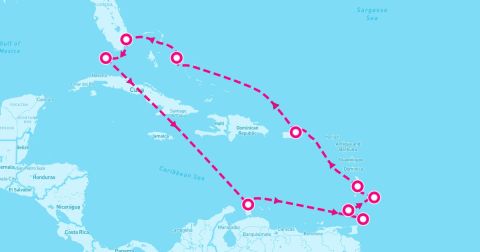 Charlotteville Cruise Port - 14 Night Southern Caribbean: Abc & Windward Islands Holiday (Ft. Lauderdale Roundtrip)