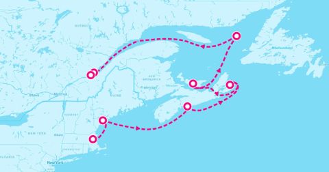 Cruise St. Lawrence River Cruise Port - 7 Night Canada & New England: Unesco Sites & Quebecois Nights (Boston To Quebec City)