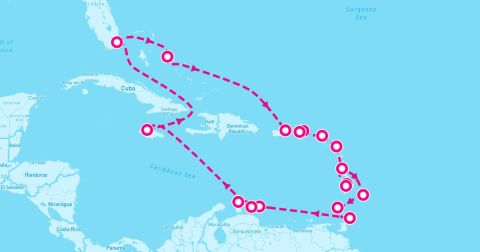 Soufriere Cruise Port - 20 Night Ultimate Caribbean: Bahamas To Abc Islands (Miami Roundtrip)