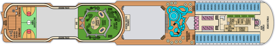 Gangwaze high-resolution deck plans