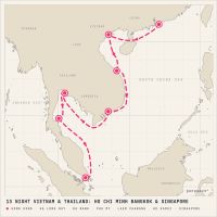 Azamara Pursuit October 3, 2027 itinerary map