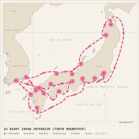 Azamara Pursuit July 13, 2028 itinerary map